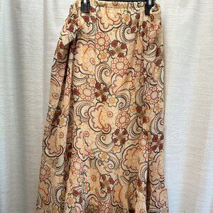 Maxi Skirt with ruffled bottom size 18/20W